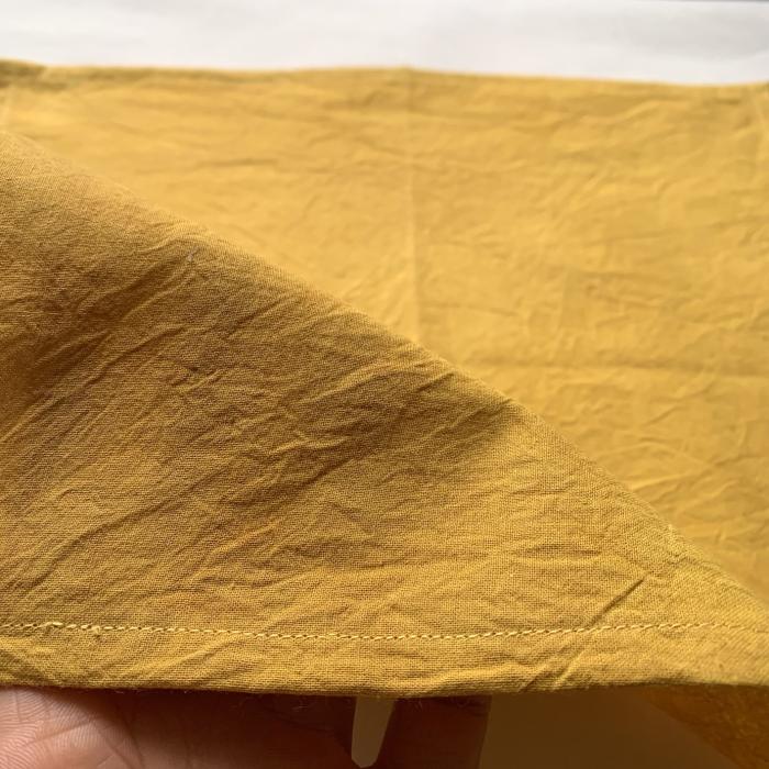 YURIKA - TUMERIC DYED HANDKERCHIEF